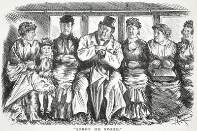 Sorry he spoke by John Leech